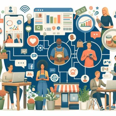 stratégies efficaces d'utilisation des réseaux sociaux pour le commerce local