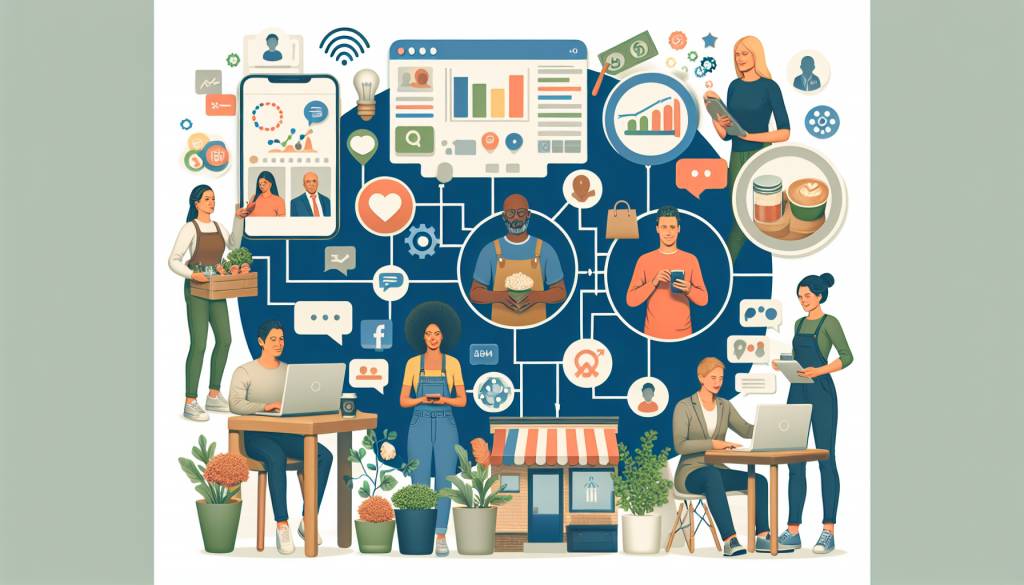 stratégies efficaces d'utilisation des réseaux sociaux pour le commerce local